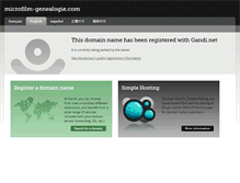 Tablet Screenshot of microfilm-genealogie.com